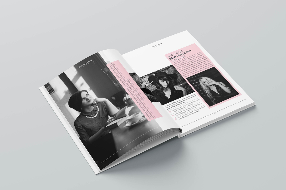 Fashion Magazine Templates, a Magazine Template by obidullah_01 (Photo 10 of 14)