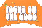 Glimpes of Groovy, a Font by Letterhend Studio (Thumbnail 3 of 10)