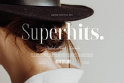 Superhits - Didot Font Family, a Serif Font by Sarid Ezra (Thumbnail 1 of 9)