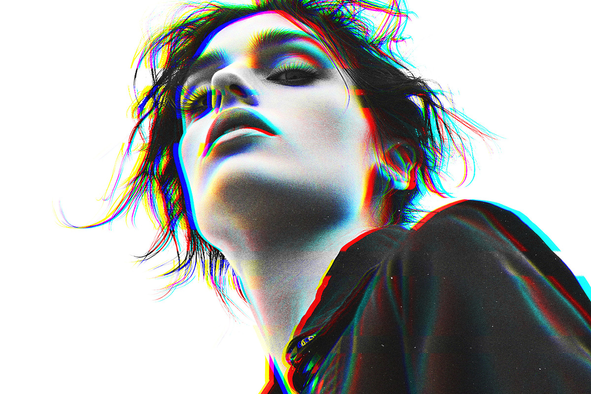 Anaglyph Glitch Photo Effect, a Layer Style Add-On by Design Squad (Photo 2 of 3)