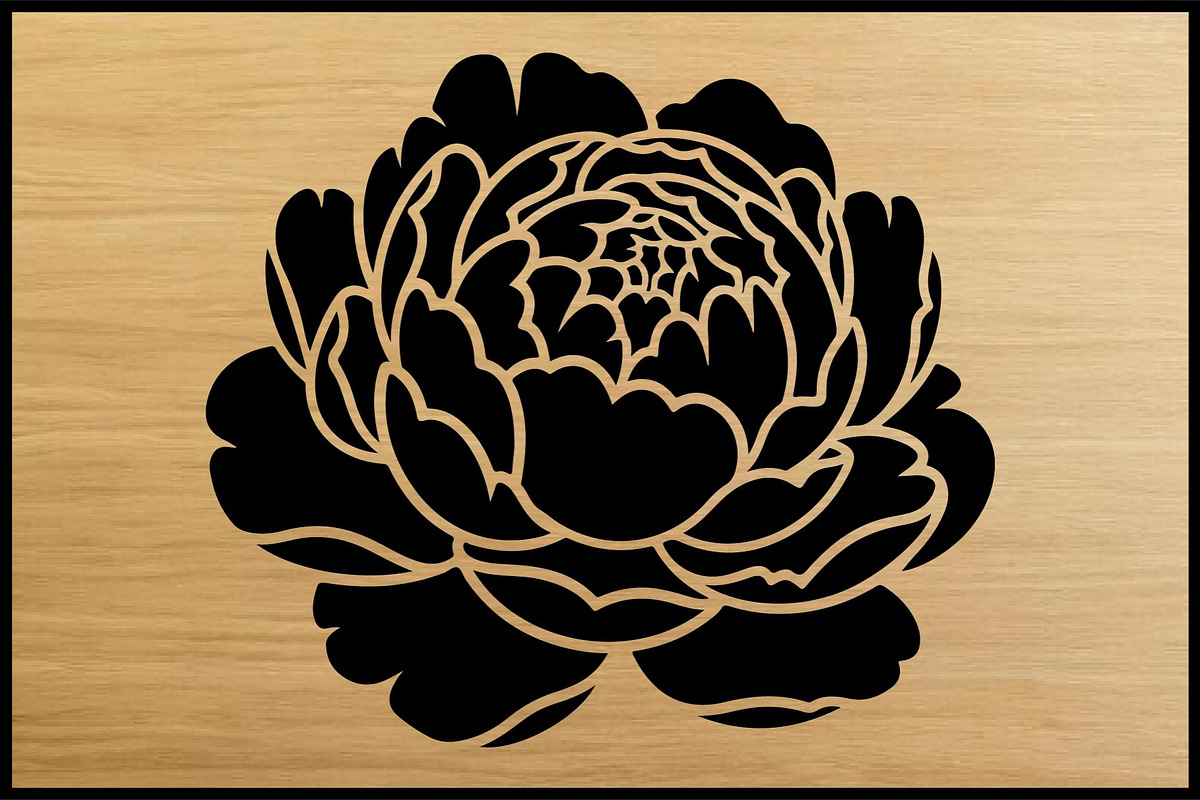 Floral Silhouette Puzzle Bundle, an Object Illustration by Artivon (Photo 6 of 7)