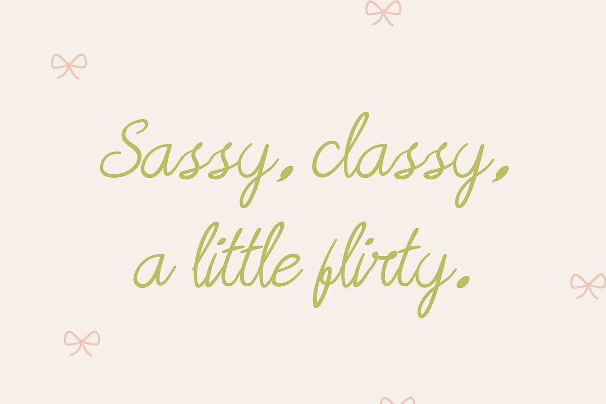 Forbie – Handwriting Script Font, a Script Font by Huge Dream Studio (Photo 2 of 9)