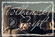 Volkanoski Script Pro | INTRO SALE, a Script Font by Alcode (Thumbnail 1 of 17)