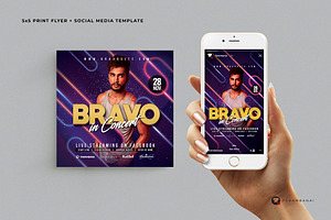 Artist Flyer Template