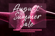 Freshline Brush Font, a Script Font by Megatype (Thumbnail 9 of 10)