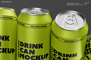 4PSD Drink Can Mockup - 16oz / 473ml, a Packaging Mockup by Grid&Glow (Thumbnail 7 of 8)