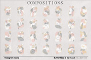 Butterflies in my head, a Decorative Illustration by Vinegret -Shop (Thumbnail 4 of 6)