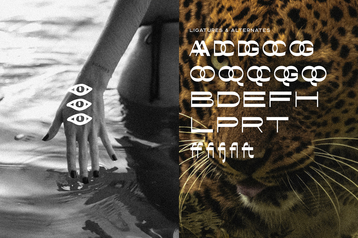 Conega Display Font, a Sans Serif Font by Hishand Studio (Photo 2 of 10)