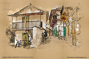 Urban Sketcher Photoshop Action, an Action Add-On by SlideSalad (Thumbnail 15 of 31)