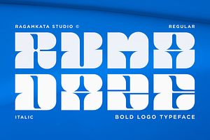 Ruma Daze - Bold Logo Typeface, a Font by RagamKata