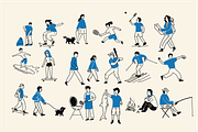 Outdoors Activity, a Person Illustration by Berdansabersama (Thumbnail 2 of 4)