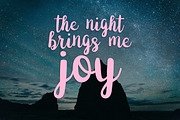Universe Brush Font, a Script Font by Nikolay Chirkov (Thumbnail 5 of 6)