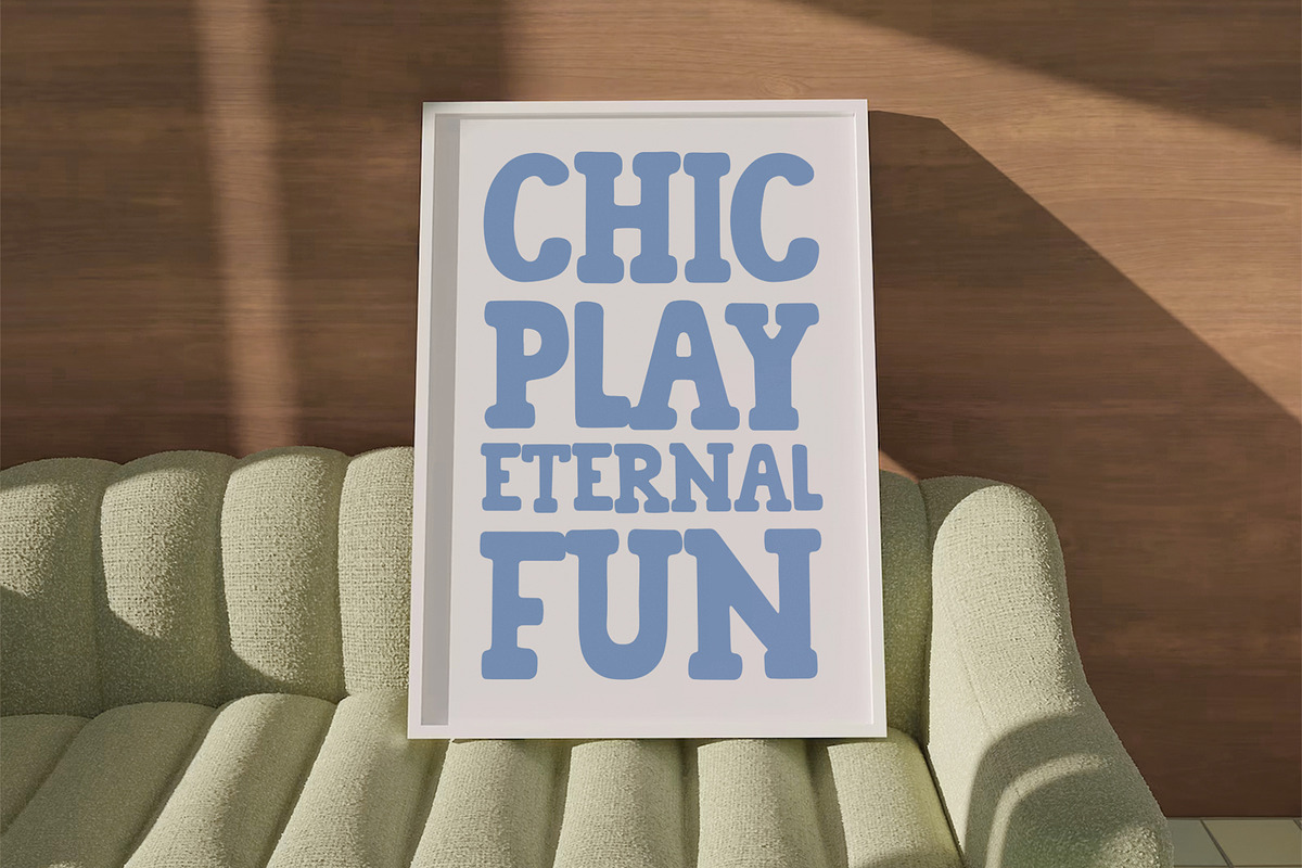 Choose Happy - Bold Handwritten Font, a Serif Font by ariodsgn (Photo 7 of 9)