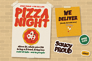 Squishy Blob Bubbly Display Font, a Sans Serif Font by FansyType (Thumbnail 4 of 15)