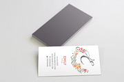 The Floral - Business Card Template, a Business Card Template by xxDeadPixels (Thumbnail 4 of 5)