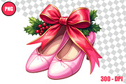 Christmas Ballet Slippers Cliparts, a Person Illustration by taramija (Thumbnail 3 of 26)