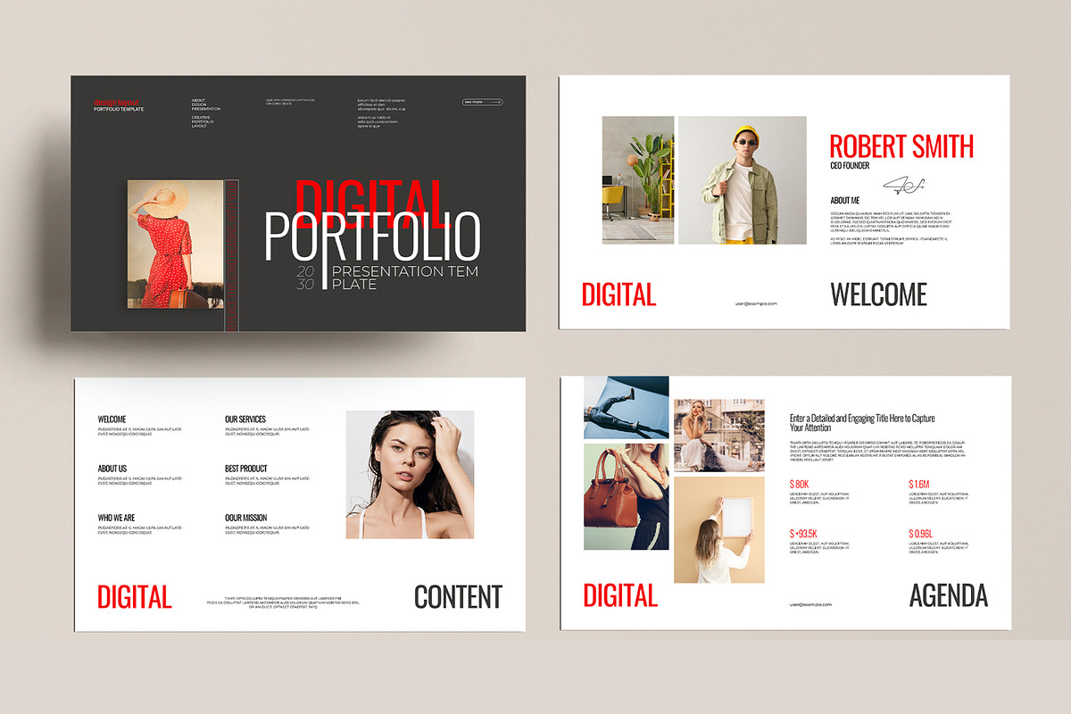 Digital Portfolio Presentation preview 2