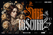Black Letterfly Typeface, a Blackletter Font by alit design (Thumbnail 6 of 20)