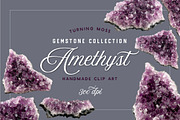 Amethyst - Gemstone Specimens, an Object Graphic by Turning Moss (Thumbnail 7 of 7)
