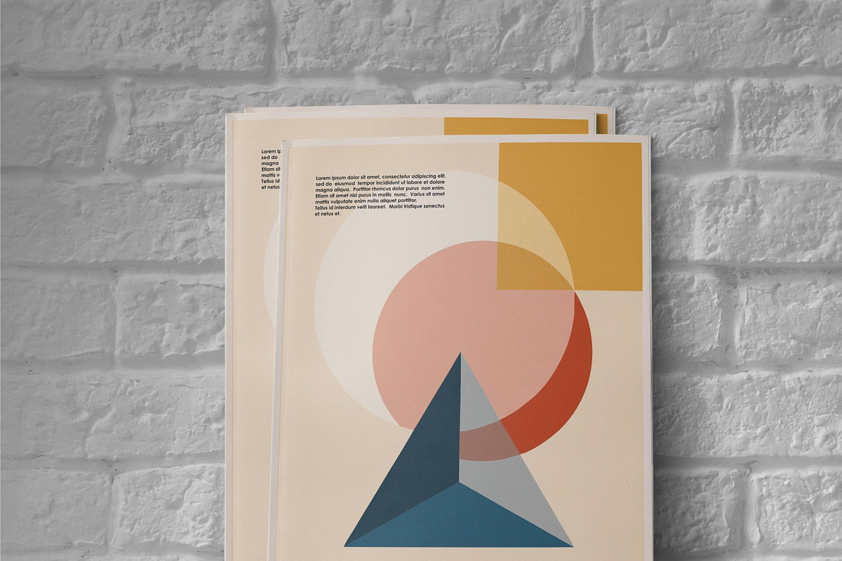 Artworks posters inspired postmodern, a Decorative Illustration by Pgmart (Photo 4 of 6)