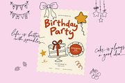 Birthday & Cakes Handmade Doodles, a Food Illustration by Nutalin Art (Thumbnail 7 of 16)