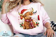 Christmas Cow Nose Boop PNG, a Seasonal Illustration by Daily.Designs (Thumbnail 3 of 5)