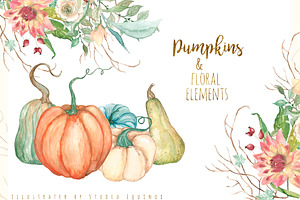 Pumpkin Harvest - Autumnal Graphics