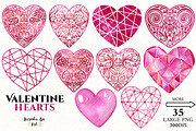 Pink Valentine Hearts Set 35 png, an Object Graphic by KarinkaBU (Thumbnail 3 of 7)
