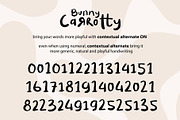 Bunny Carroty - Playful Handwritten, a Handwritten Font by Inviline.co (Thumbnail 3 of 17)