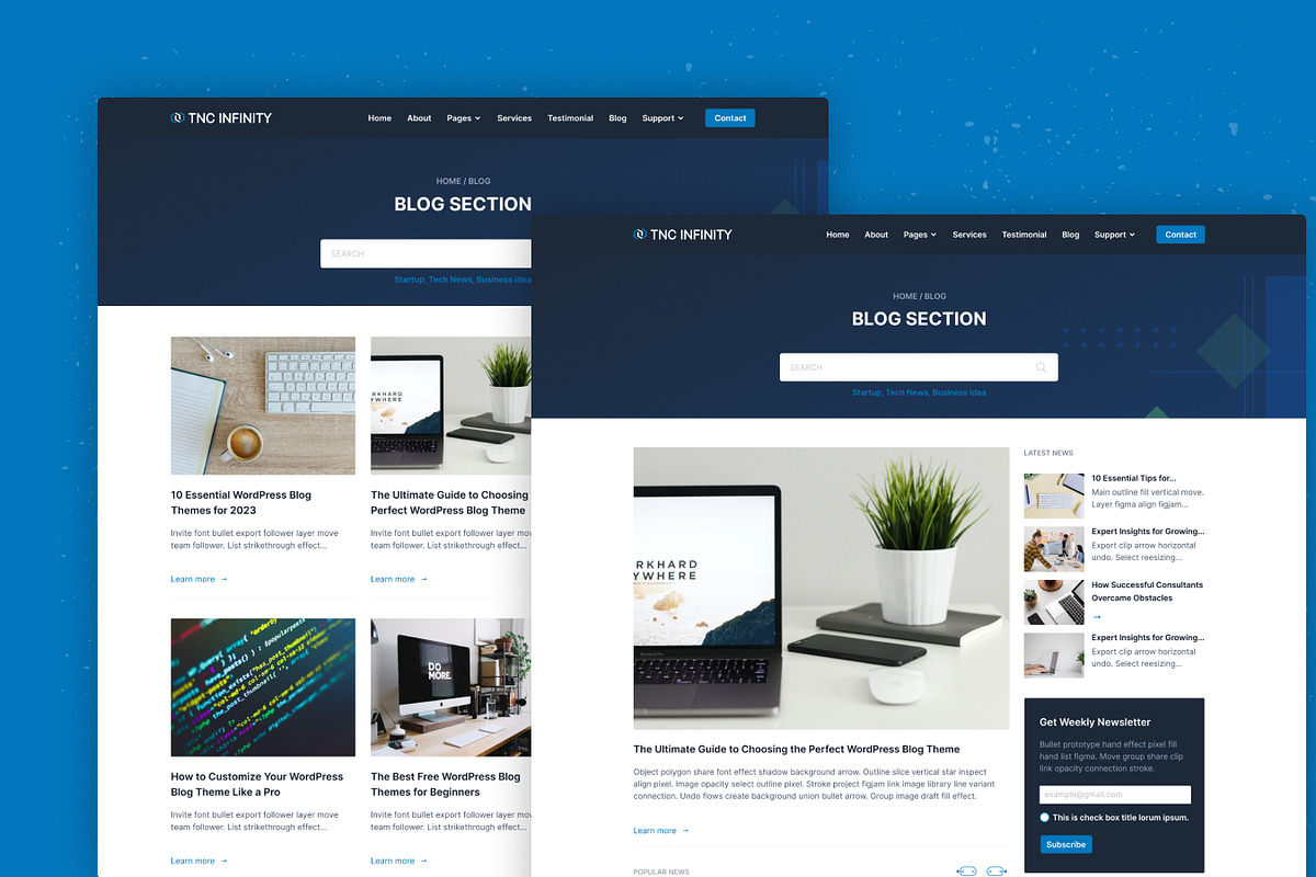 TNC Infinity, Business HTML Template, a HTML Template by TNCFlow (Photo 3 of 5)