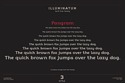 illuminatum - serif font family, a Serif Font by Artistic & Unique (Thumbnail 12 of 14)