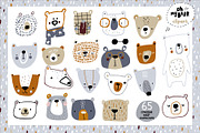 Oh my Bear! graphic collection, a Pattern Graphic by solmariart (Thumbnail 2 of 15)