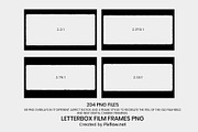 Letterbox Film Frames PNG, an Object Graphic by Pixflow (Thumbnail 8 of 10)
