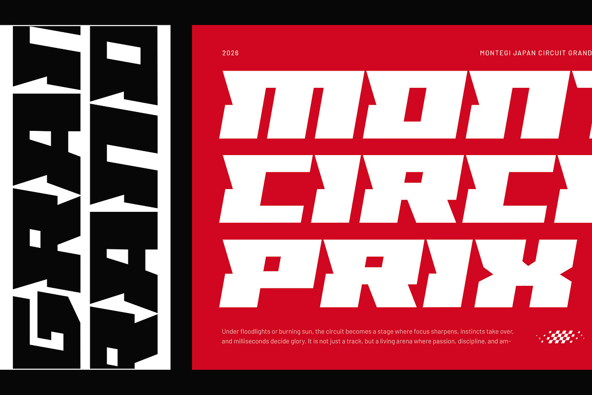 Voltpace - Modern Bold Sport Italic, a Sans Serif Font by Typia Nesia (Photo 9 of 11)
