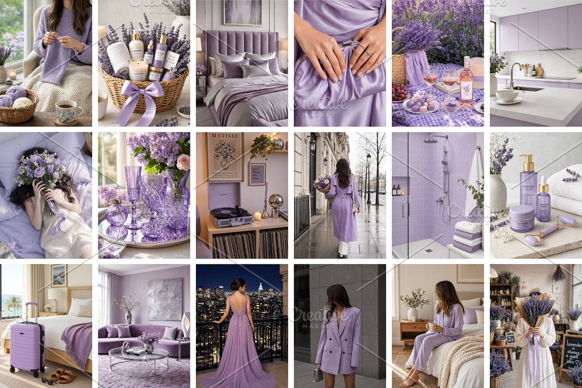100 Lavender Aesthetic Stock Photos, a Beauty & Fashion Photo by Selenique Studio (Photo 6 of 11)