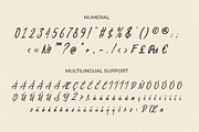 Articullare, a Handwritten Font by Rahagita Studio (Thumbnail 8 of 14)