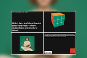 Kube Portfolio Framer Template, a Templates & Theme by Huehaus Studio (Thumbnail 3 of 4)