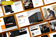 Lotus - Business Google Slide, a Presentation Template by Dens Creative Studio (Thumbnail 1 of 6)