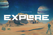 Explore Sci-fi Font, a Font by Geelator Studio (Thumbnail 1 of 6)
