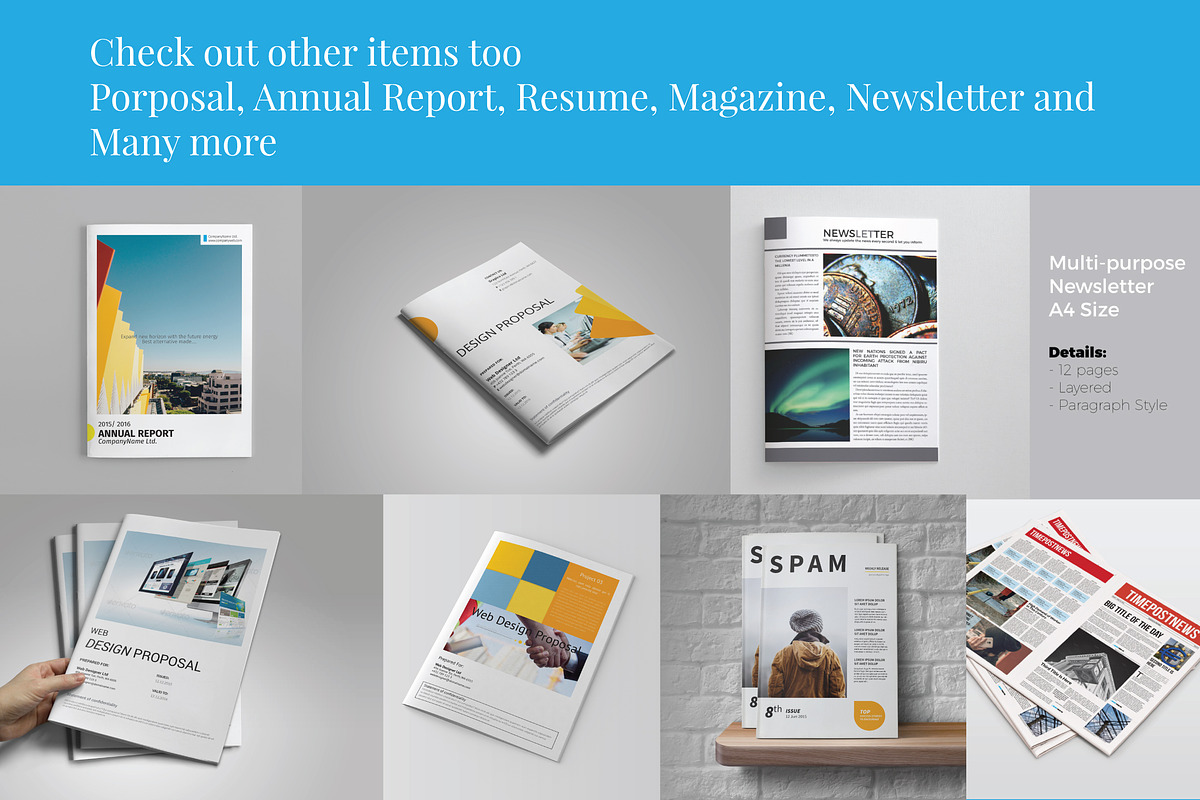 Lookbook | Catalogs Template, a Brochure Template by GreenDesign (Photo 5 of 5)