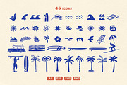 Tropical Summer Icon Collection, a Solid Icon by cd-design.co (Thumbnail 5 of 6)