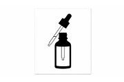 Dropper Bottle Medicine Silhouette, a Graphic by musafir_fashion (Thumbnail 3 of 12)