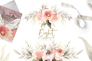 Unruly Watercolor Flowers Set, an Illustration by Kim Thoa Designs (Thumbnail 3 of 11)