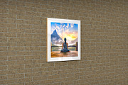 Glass Poster Canvas Mockup - 6 views, an Advertising Mockup by Illusiongraphic (Thumbnail 4 of 18)