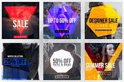 15 Instagram Templates vol.1: Promo, a Social Media Template by RussGFX (Thumbnail 2 of 3)