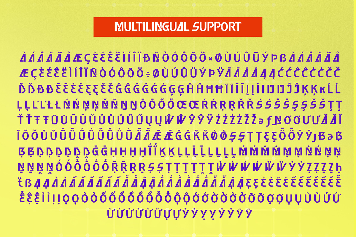 Aresca - Bold Futuristic Font, a Font by Simetrica Labs (Photo 9 of 12)