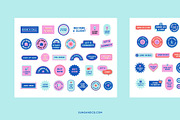 Call to Action Buttons and Stickers, a Templates & Theme by sungandco (Thumbnail 3 of 4)