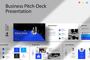 Business Pitch Deck Presentation