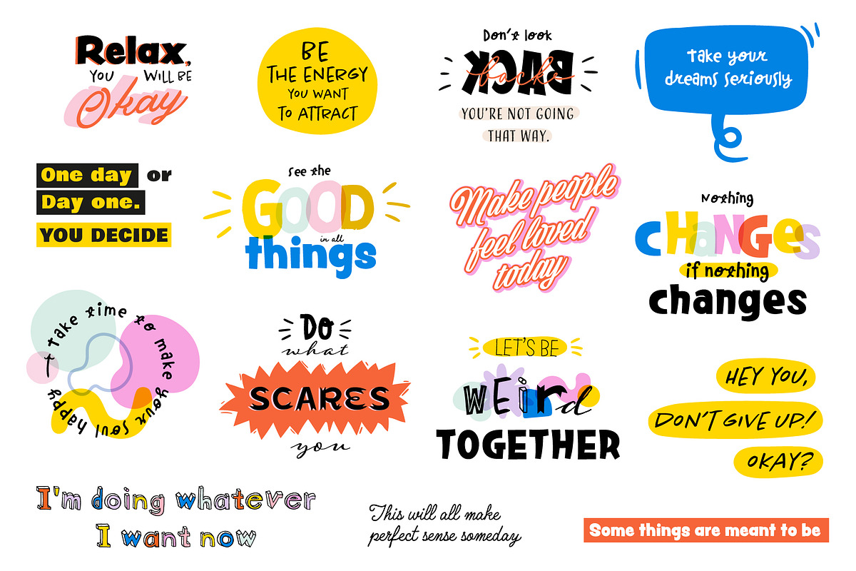 Girl Power Clipart & Quotes BUNDLE, a Graphic by Ruslana Lubenets (Photo 19 of 53)