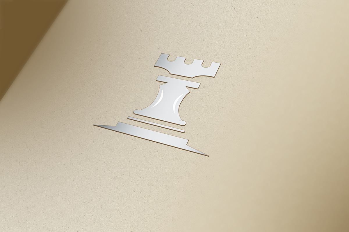 Chess Logo Design, an Illustration by ErsanK